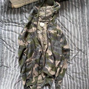 aerie offline rain coat